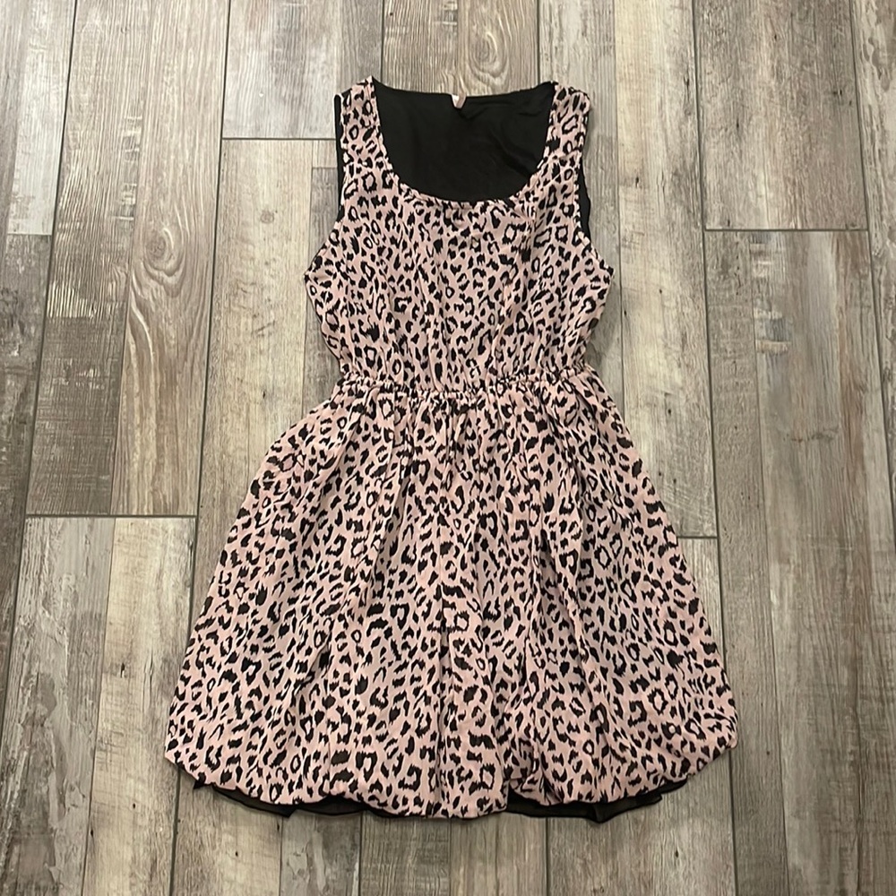 Pink Leopard Print Mini